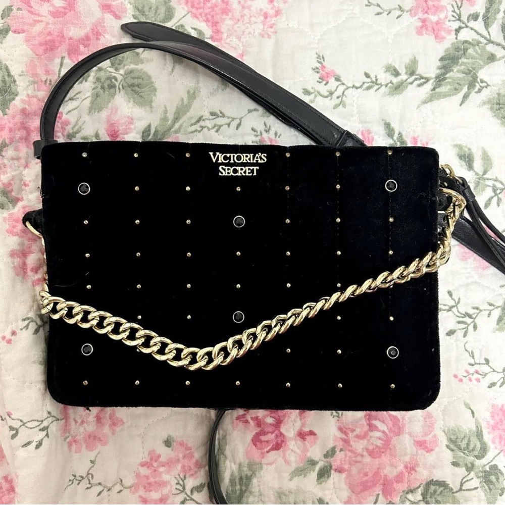 Vintage Victoria's Secret Black Bag